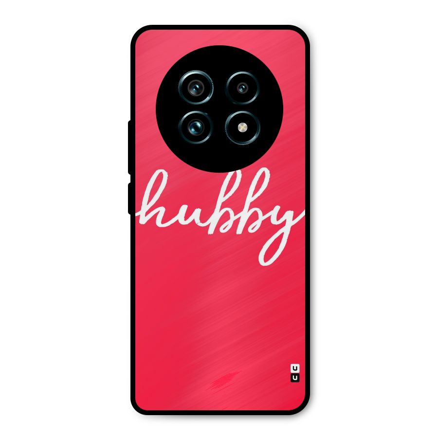 Hubby Metal Back Case for Realme 13 Pro Plus