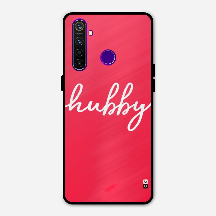 Hubby Metal Back Case for Realme 5 Pro