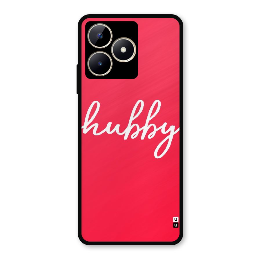 Hubby Metal Back Case for Realme Narzo N53