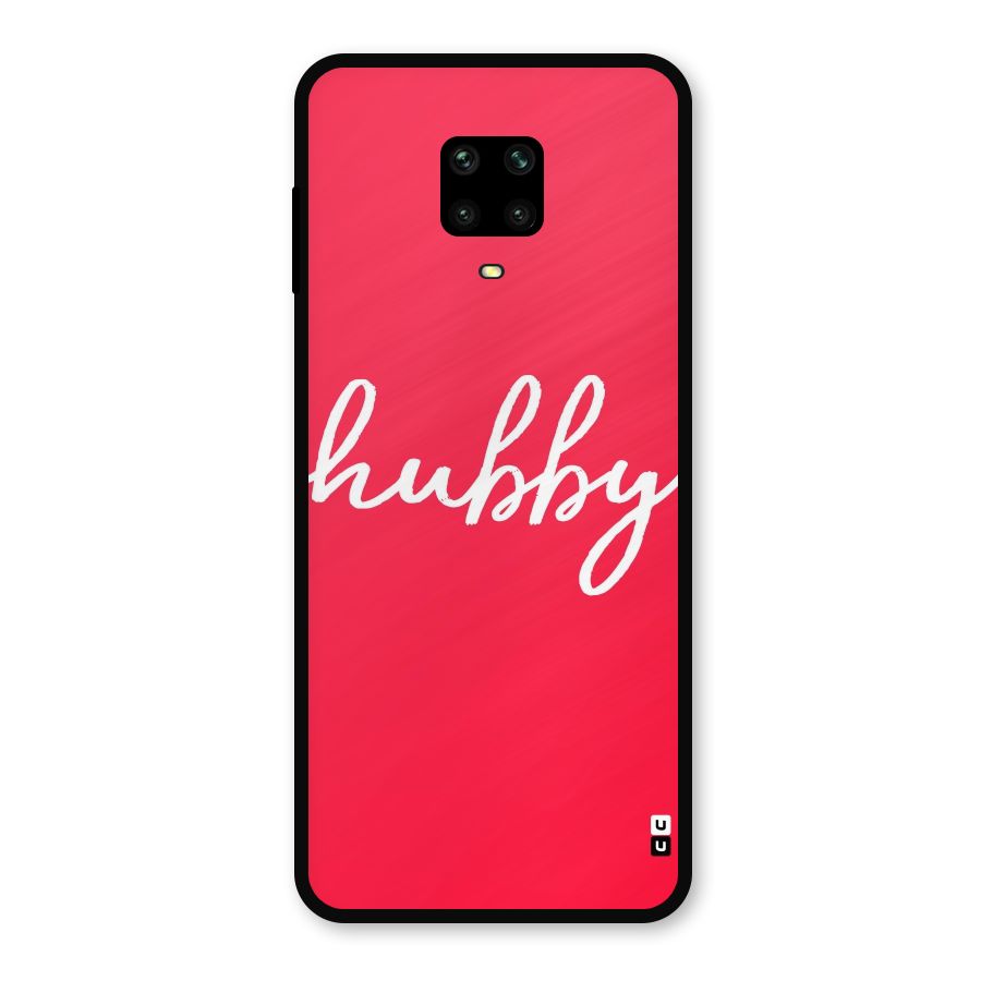 Hubby Metal Back Case for Redmi Note 9 Pro