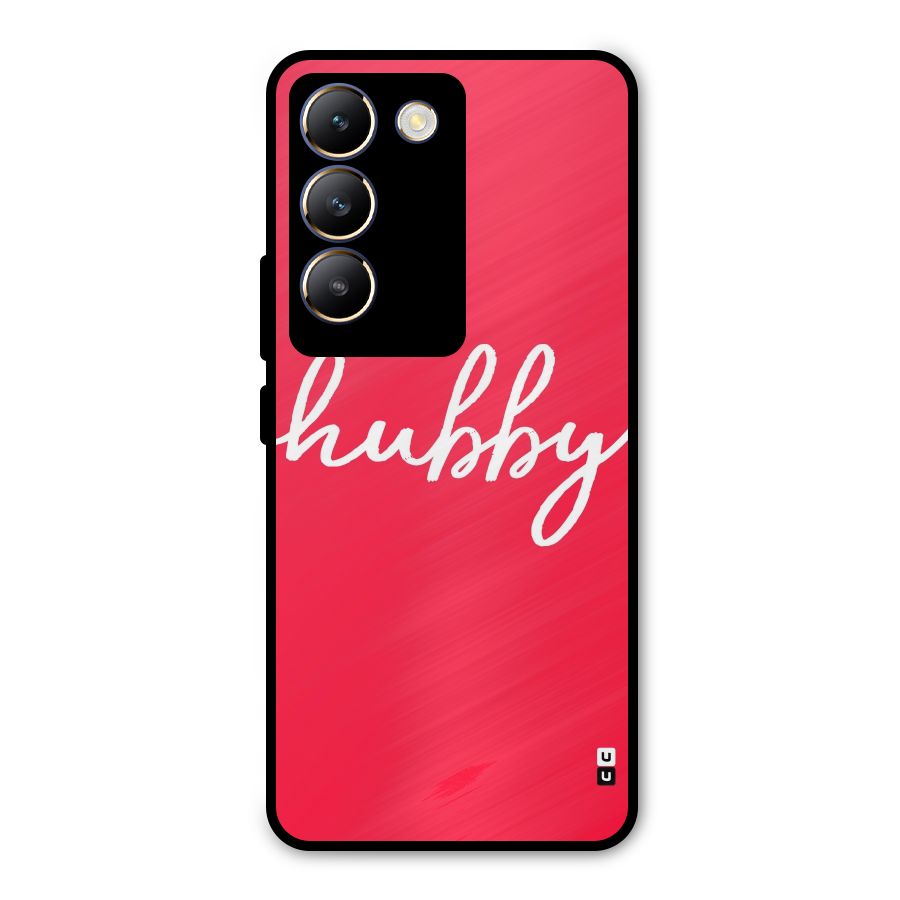 Hubby Metal Back Case for Vivo T3 5G