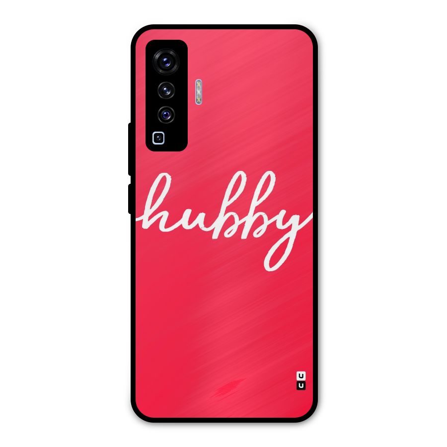 Hubby Metal Back Case for Vivo X50