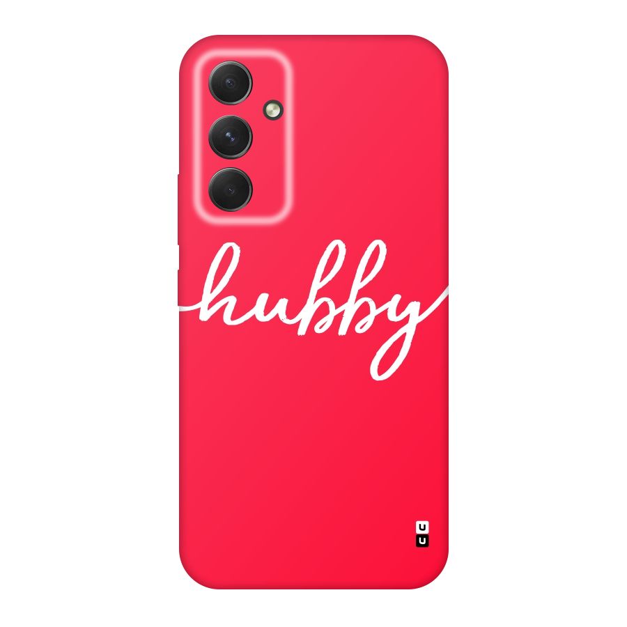 Hubby Original Polycarbonate Back Case for Galaxy A54