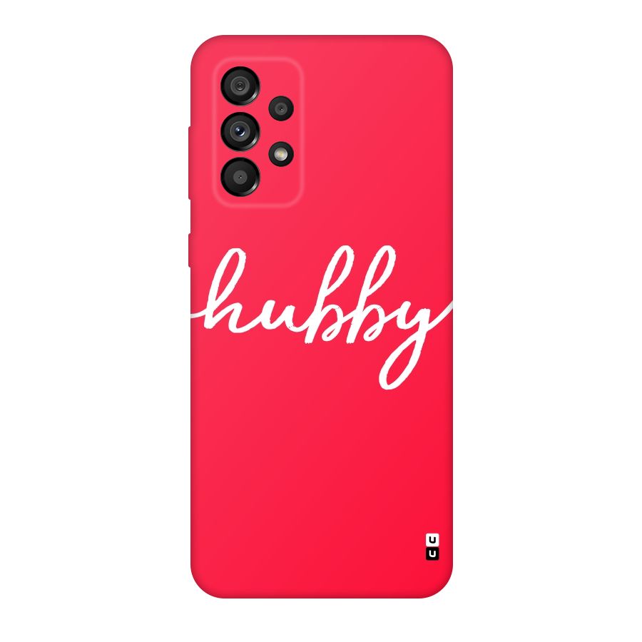 Hubby Original Polycarbonate Back Case for Galaxy A73 5G