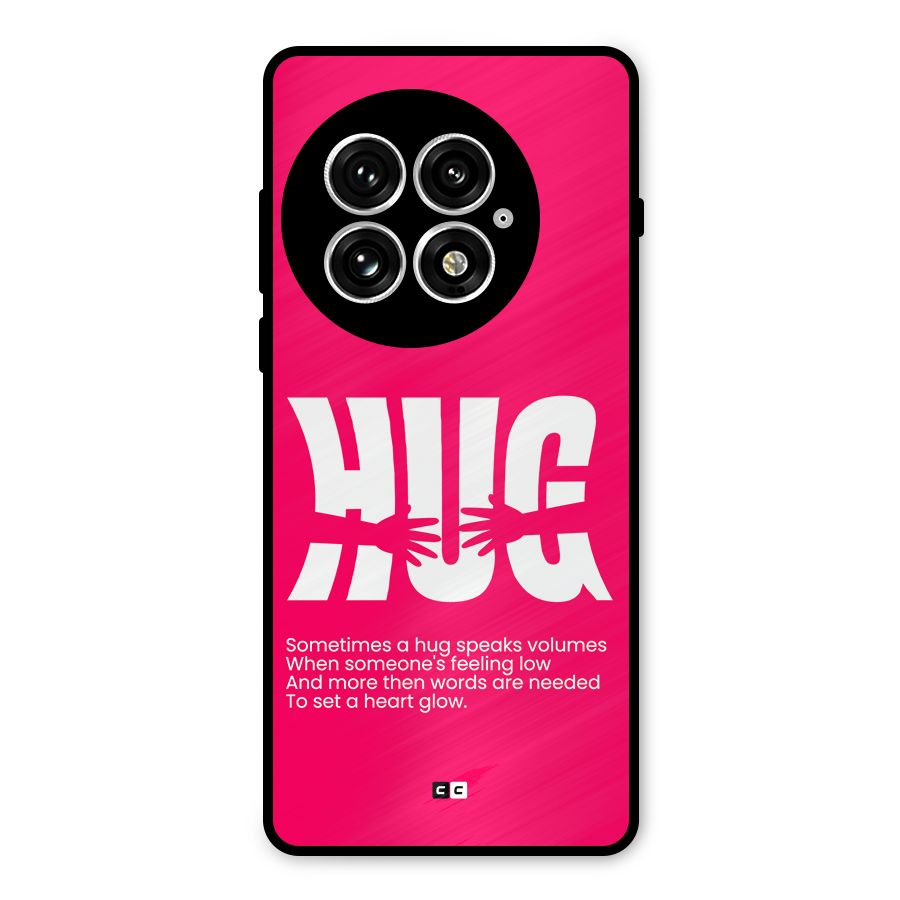 Hug Speaks Metal Back Case for OnePlus 13