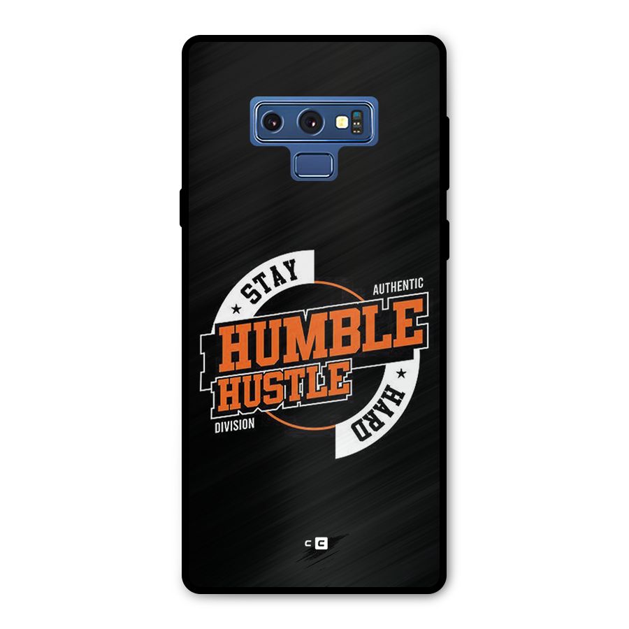 Humble Hustle Metal Back Case for Galaxy Note 9