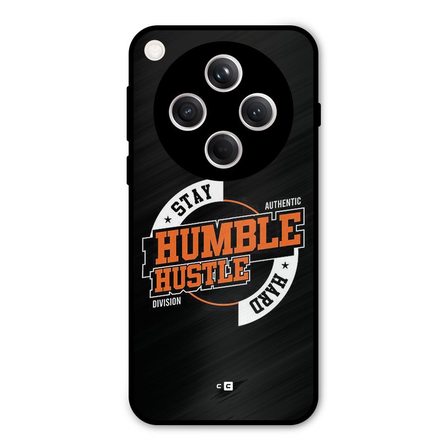 Humble Hustle Metal Back Case for Oppo Find X8