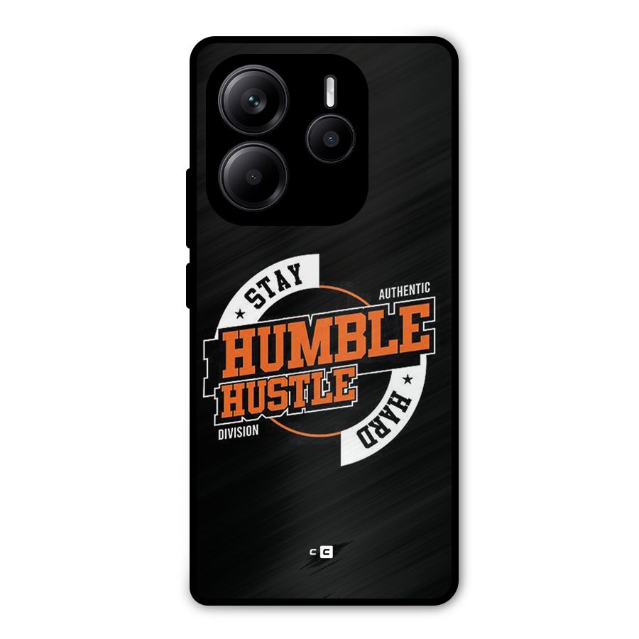 Humble Hustle Metal Back Case for Redmi Note 14 5G