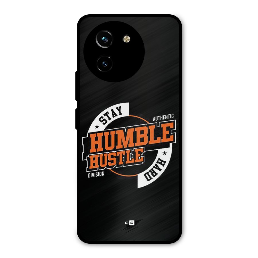 Humble Hustle Metal Back Case for Vivo T3x