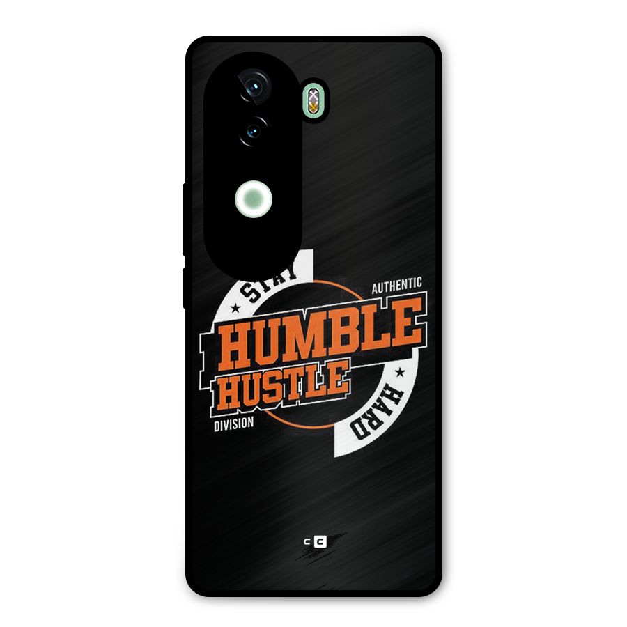 Humble Hustle Metal Back Case for iQOO Z9s