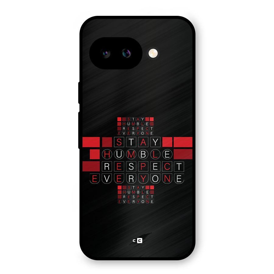 Humble Respect Metal Back Case for Google Pixel 9a
