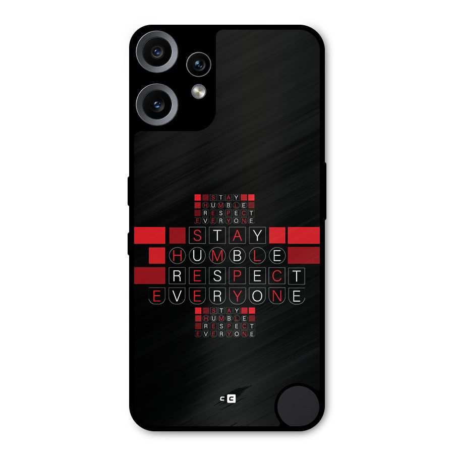 Humble Respect Metal Back Case for Nothing CMF Phone 2 Pro