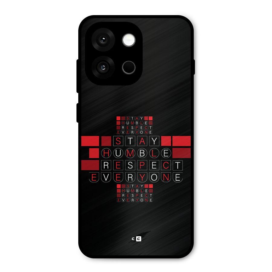 Humble Respect Metal Back Case for OnePlus 13s