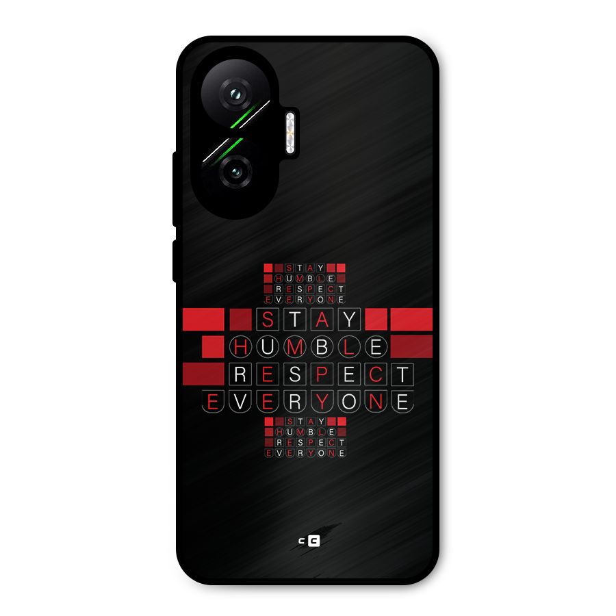 Humble Respect Metal Back Case for Poco F7