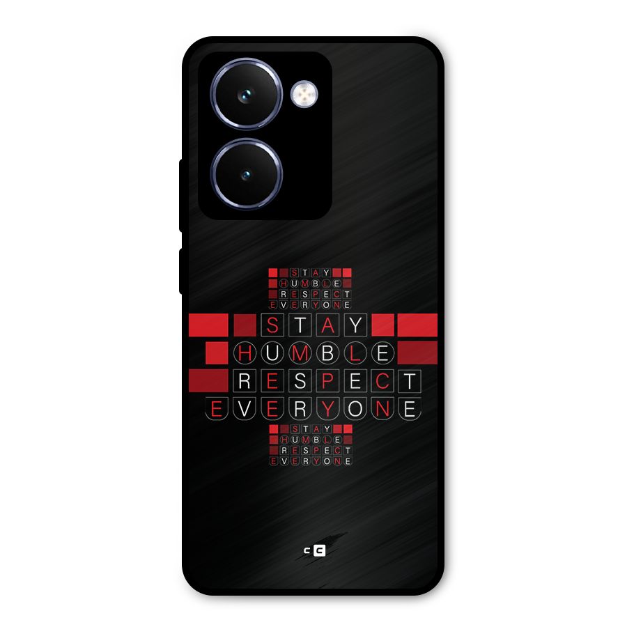 Humble Respect Metal Back Case for Realme P3 Ultra