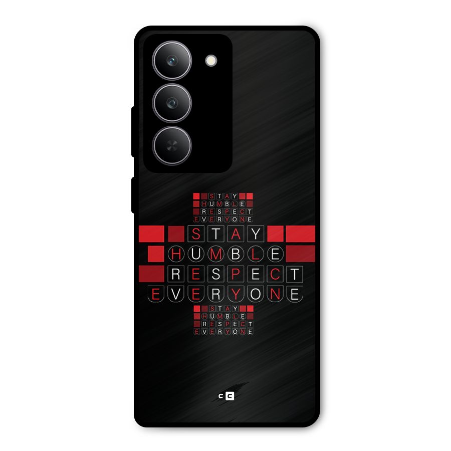 Humble Respect Metal Back Case for Realme P3x