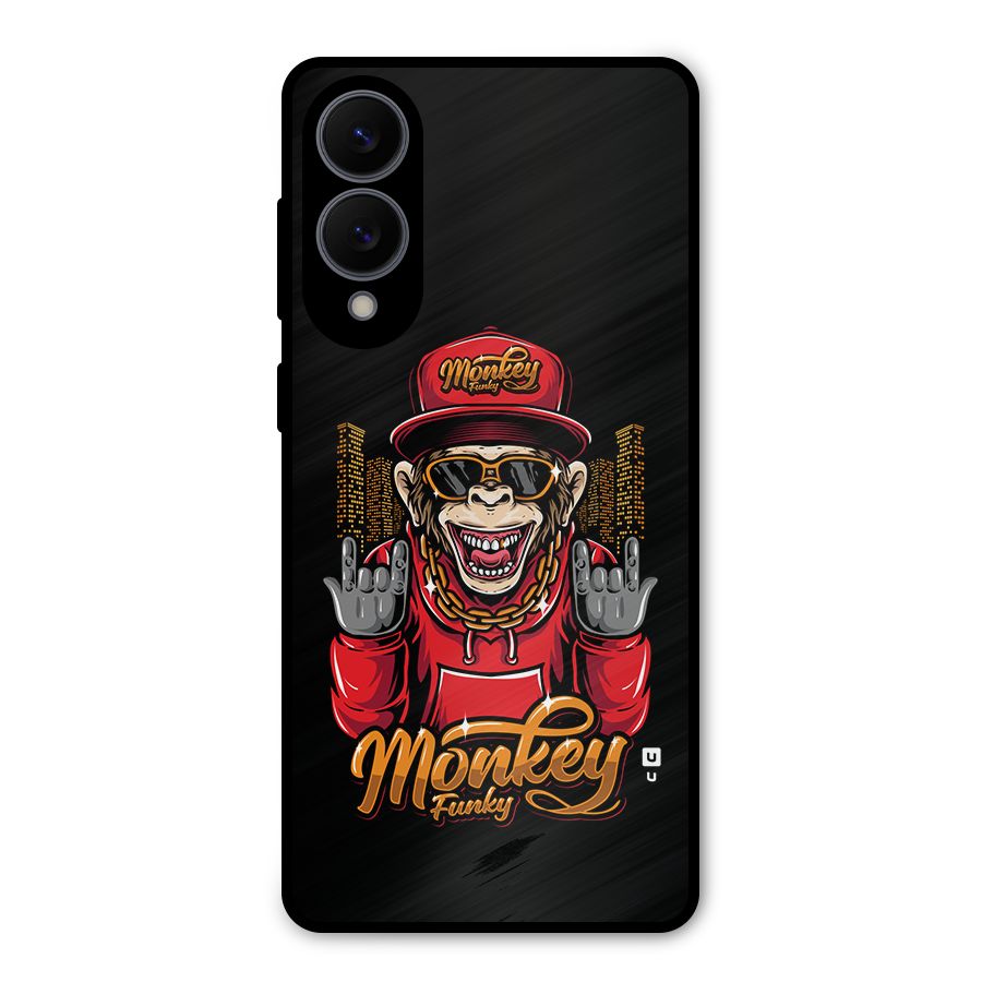 Hunky Funky Monkey Metal Back Case for Galaxy S25 Edge