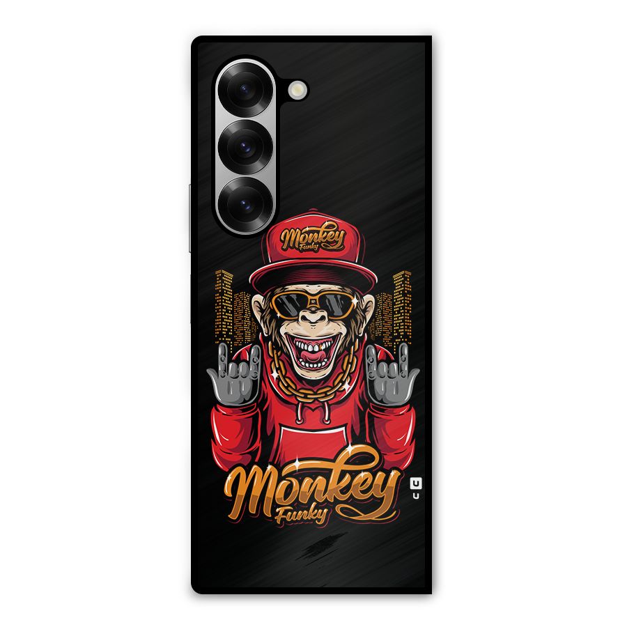 Hunky Funky Monkey Metal Back Case for Galaxy Z Fold6