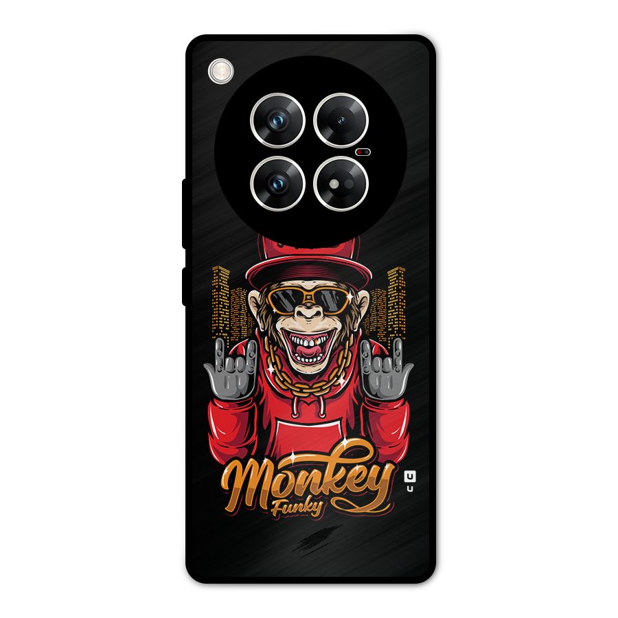 Hunky Funky Monkey Metal Back Case for Infinix Zero 40 5G