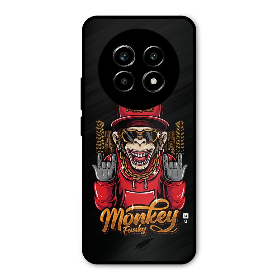 Hunky Funky Monkey Metal Back Case for Realme 13 Pro