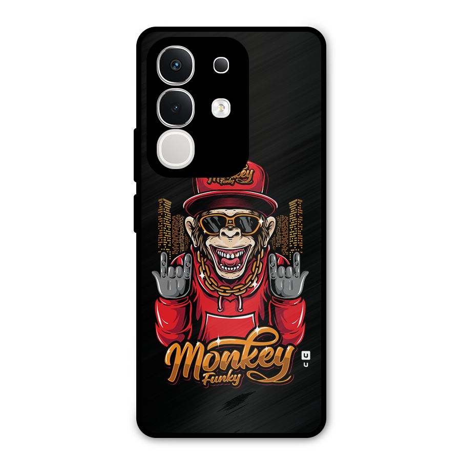 Hunky Funky Monkey Metal Back Case for Vivo T4x