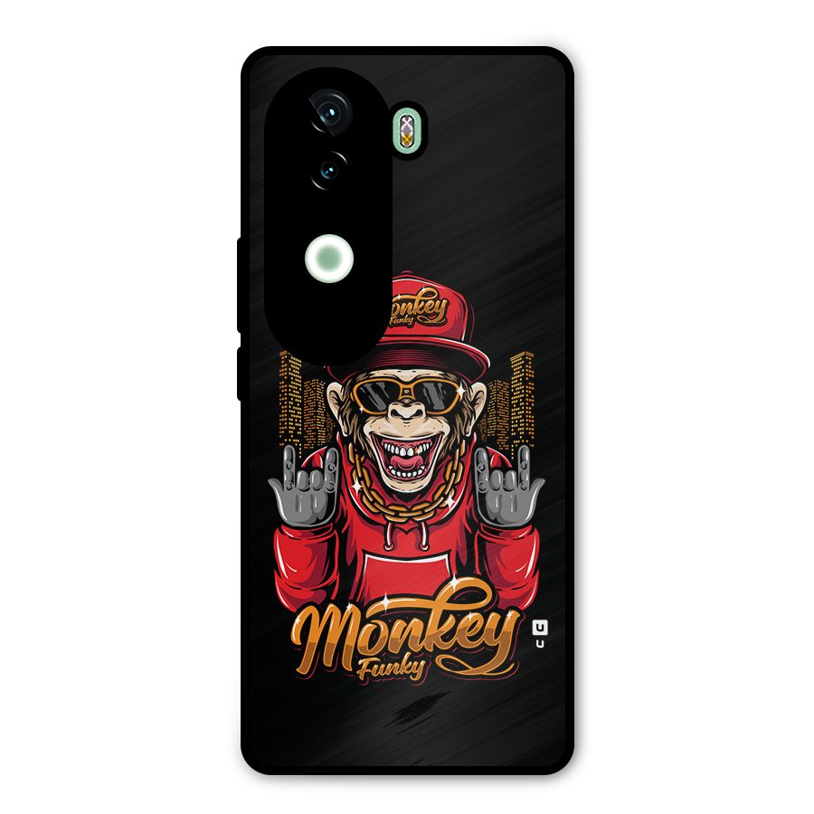 Hunky Funky Monkey Metal Back Case for Vivo V40e