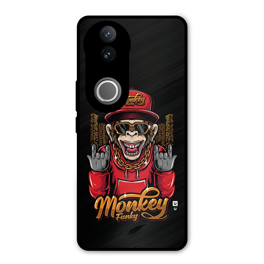 Hunky Funky Monkey Metal Back Case for Vivo V50