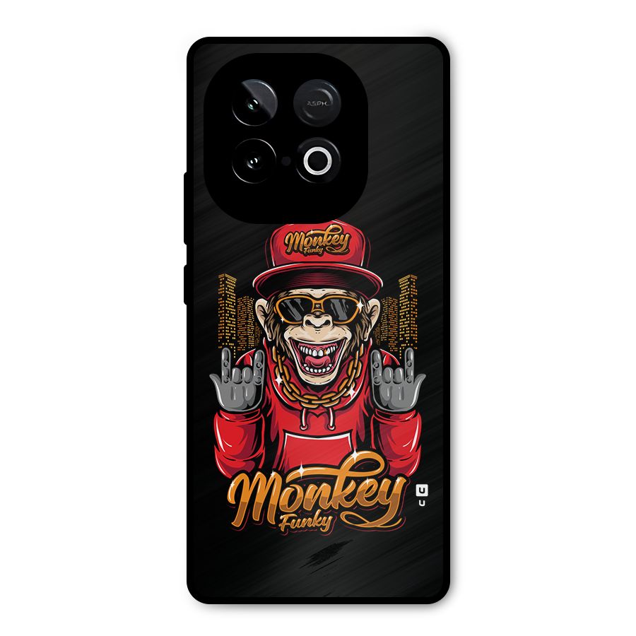 Hunky Funky Monkey Metal Back Case for iQOO Neo 10