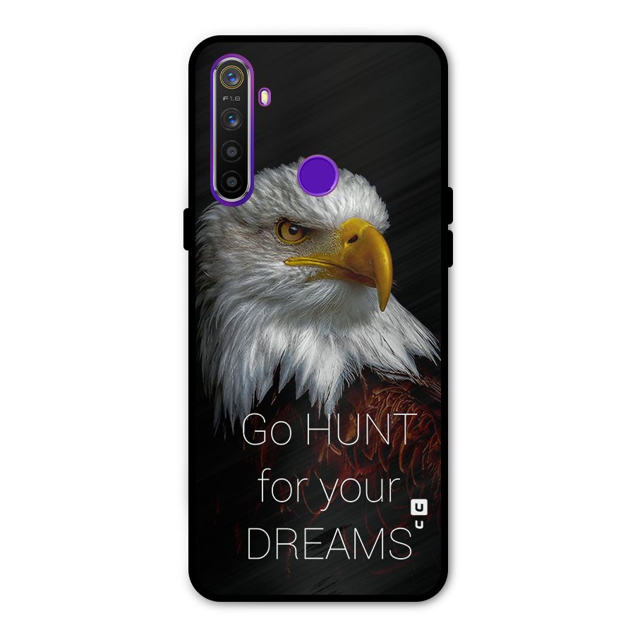 Hunt Your Dream Glass Back Case for Realme 5s