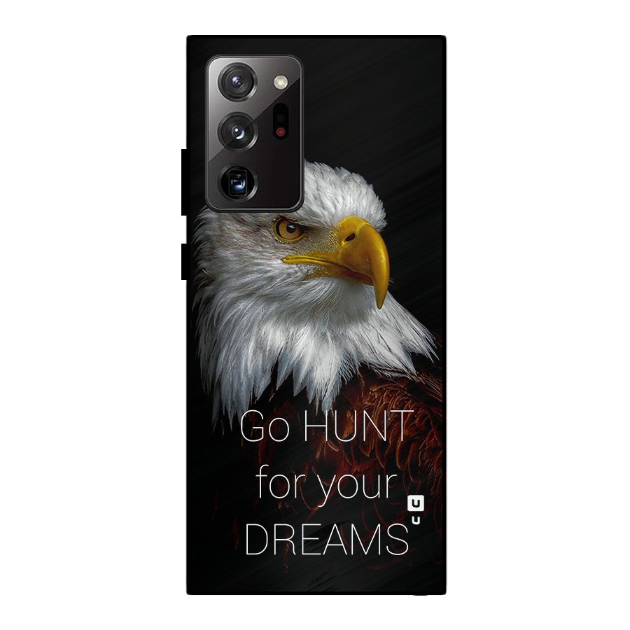 Hunt Your Dream Metal Back Case for Galaxy Note 20 Ultra