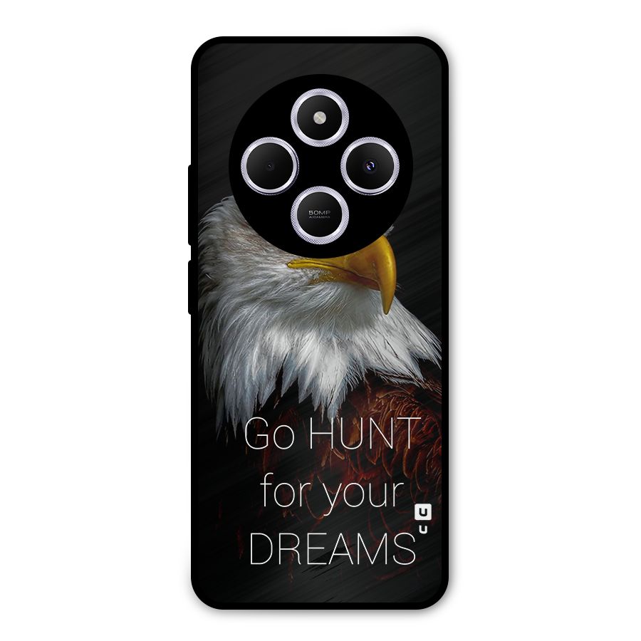 Hunt Your Dream Metal Back Case for Poco M7