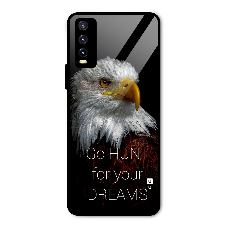 Hunt Your Dream Metal Back Case for Vivo Y20