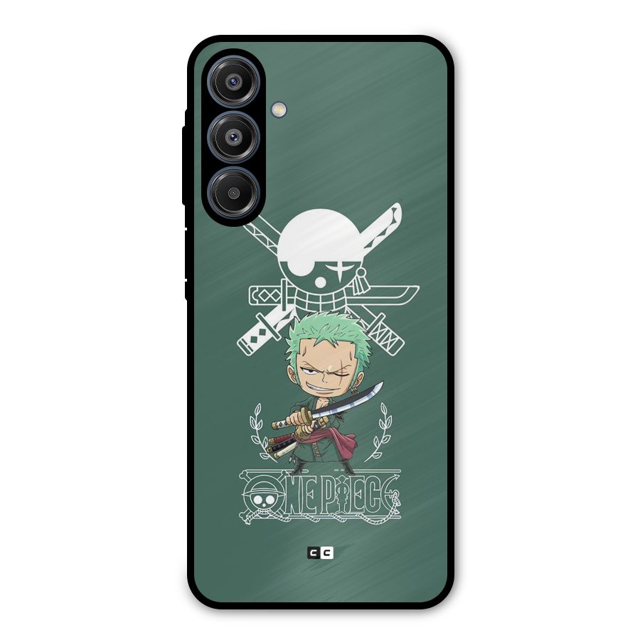 Hunter Zoro Sword Metal Back Case for Galaxy A16 5G
