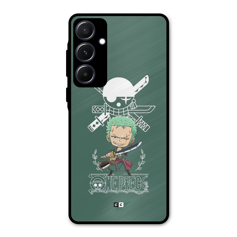 Hunter Zoro Sword Metal Back Case for Galaxy A55