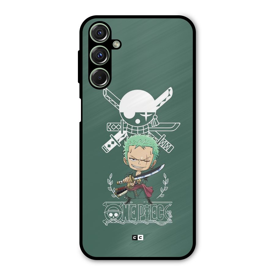Hunter Zoro Sword Metal Back Case for Galaxy F34