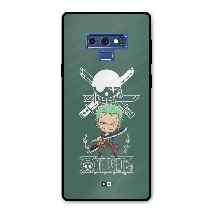 Hunter Zoro Sword Metal Back Case for Galaxy Note 9