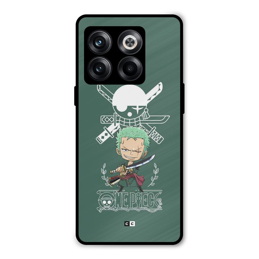 Hunter Zoro Sword Metal Back Case for OnePlus 10T
