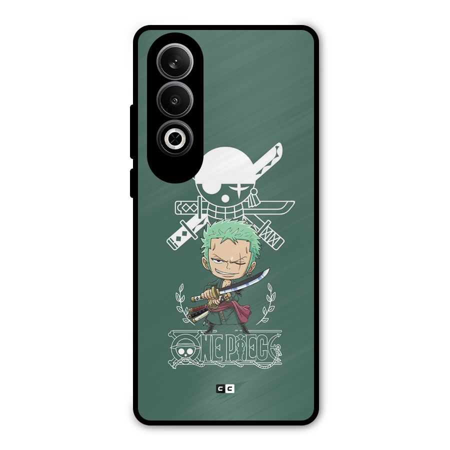 Hunter Zoro Sword Metal Back Case for OnePlus Nord CE4