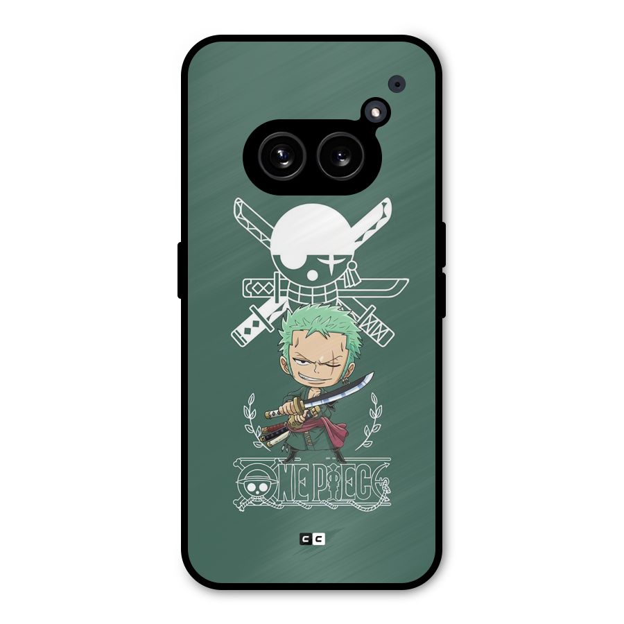 Hunter Zoro Sword Metal Back Case for Nothing Phone 2a