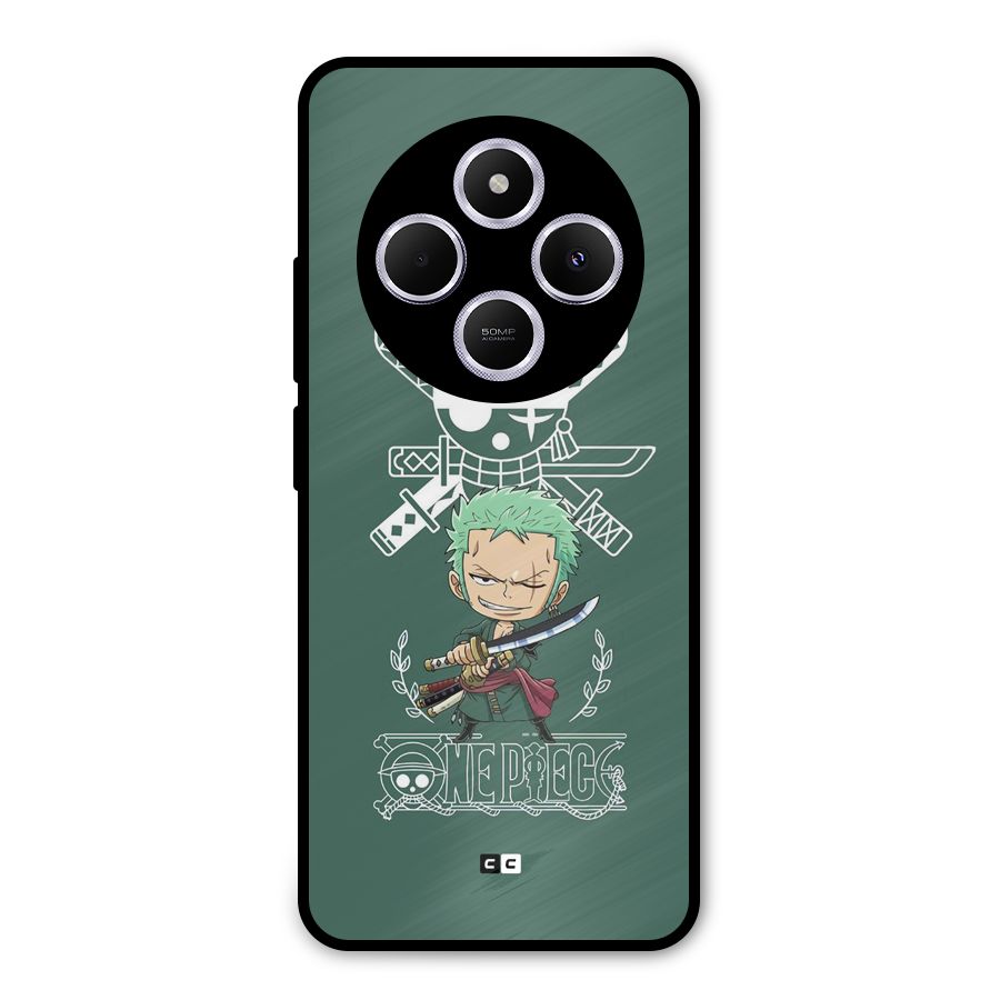 Hunter Zoro Sword Metal Back Case for Poco M7