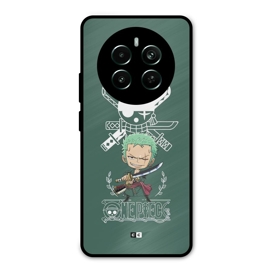 Hunter Zoro Sword Metal Back Case for Realme 12 Pro Plus