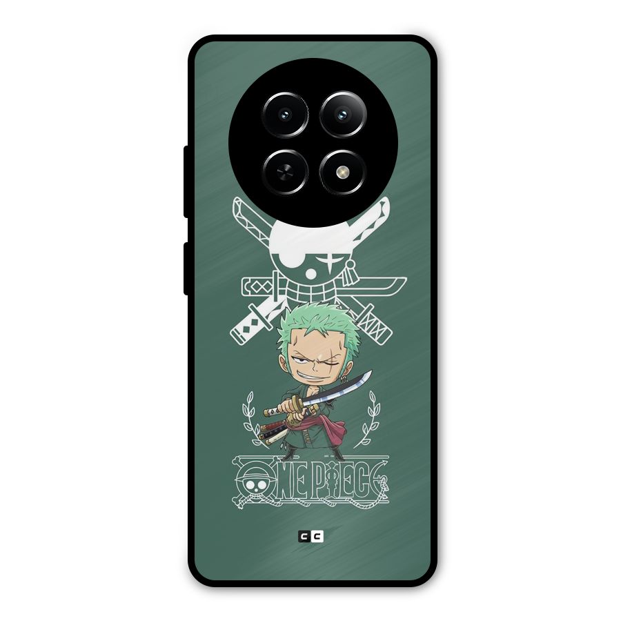 Hunter Zoro Sword Metal Back Case for Realme 13