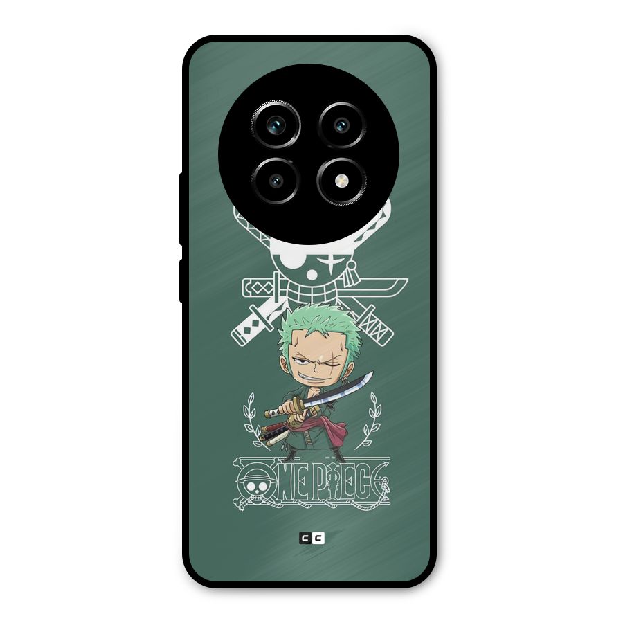 Hunter Zoro Sword Metal Back Case for Realme 14 Pro Lite