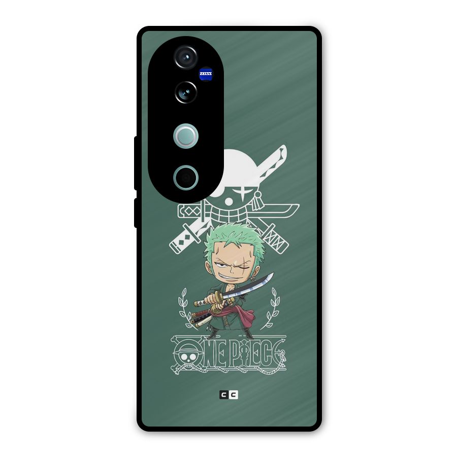 Hunter Zoro Sword Metal Back Case for Vivo V40