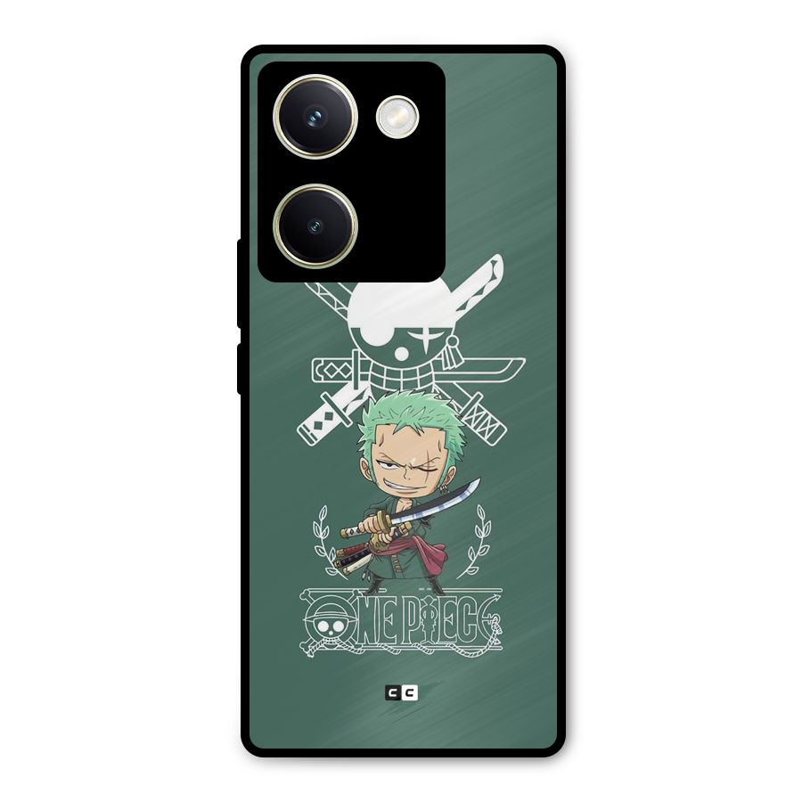 Hunter Zoro Sword Metal Back Case for Vivo Y200 Pro