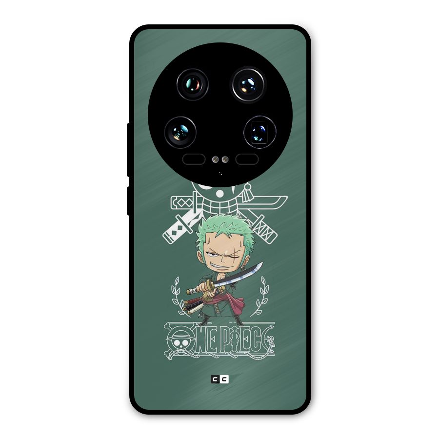 Hunter Zoro Sword Metal Back Case for Xiaomi 14 Ultra