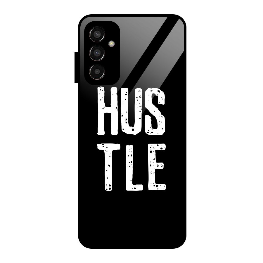 Hustle Glass Back Case for Galaxy F13