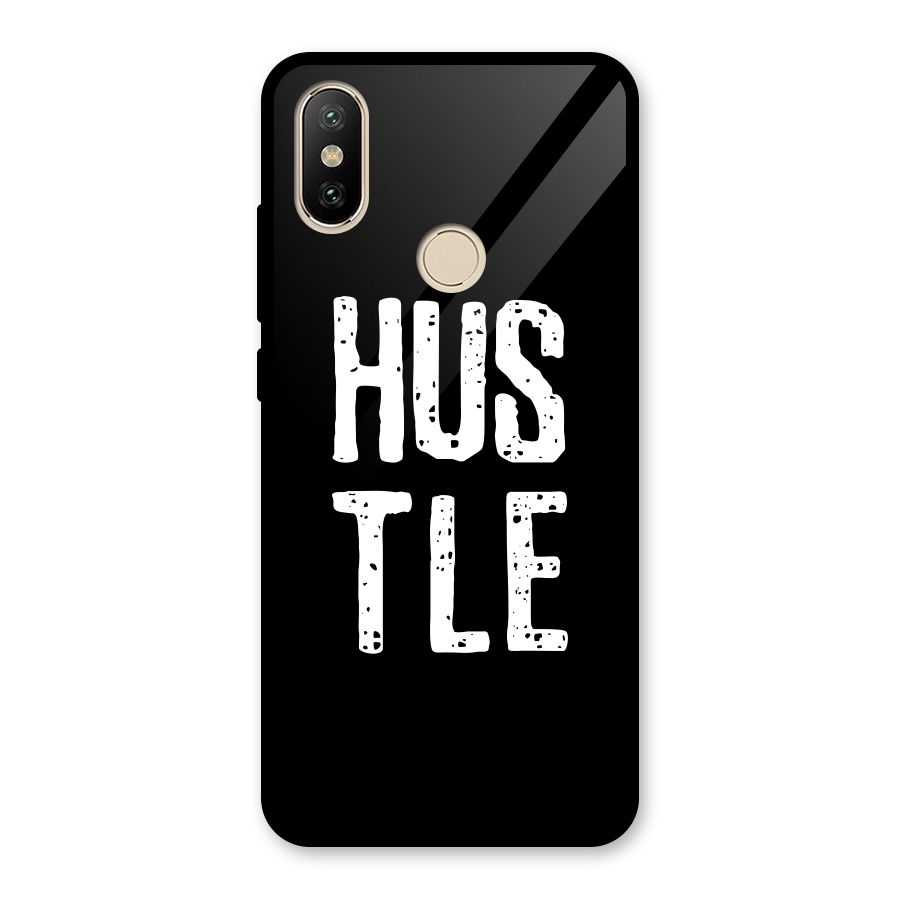 Hustle Glass Back Case for Redmi A2