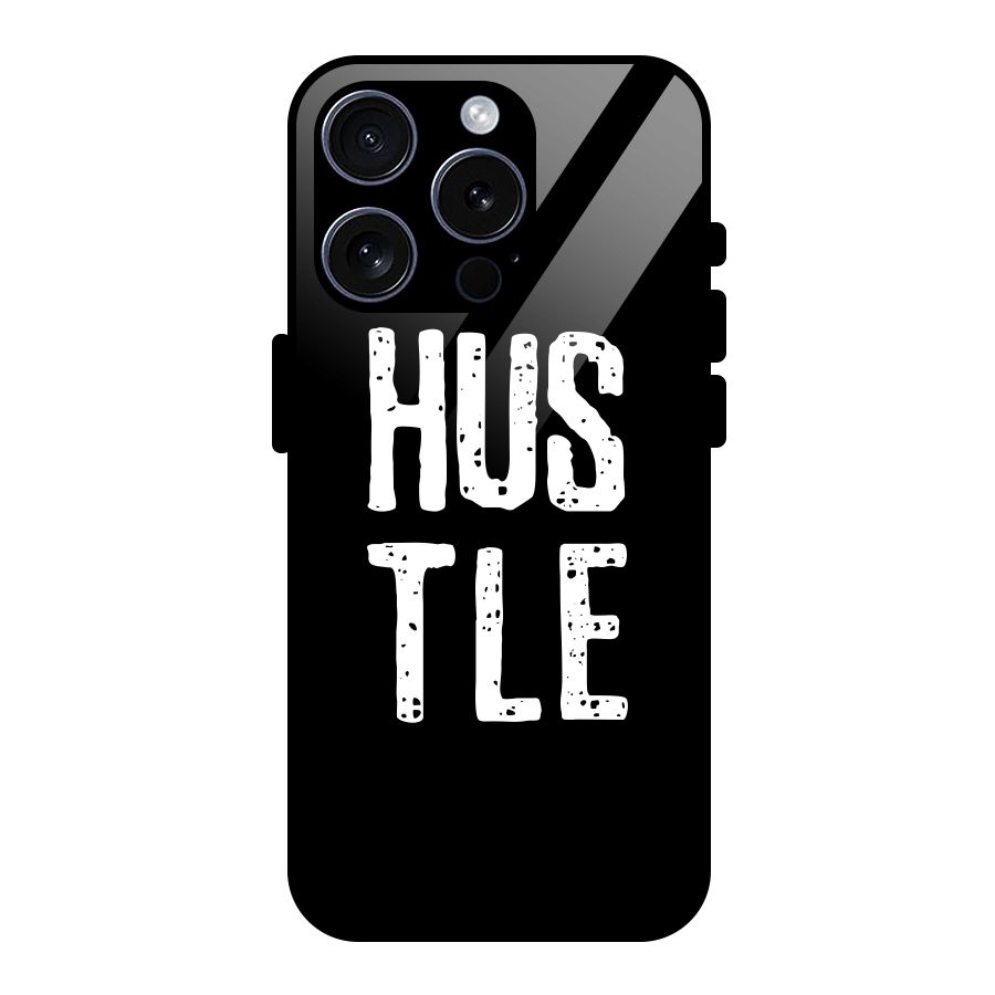Hustle Glass Back Case for iPhone 15 Pro