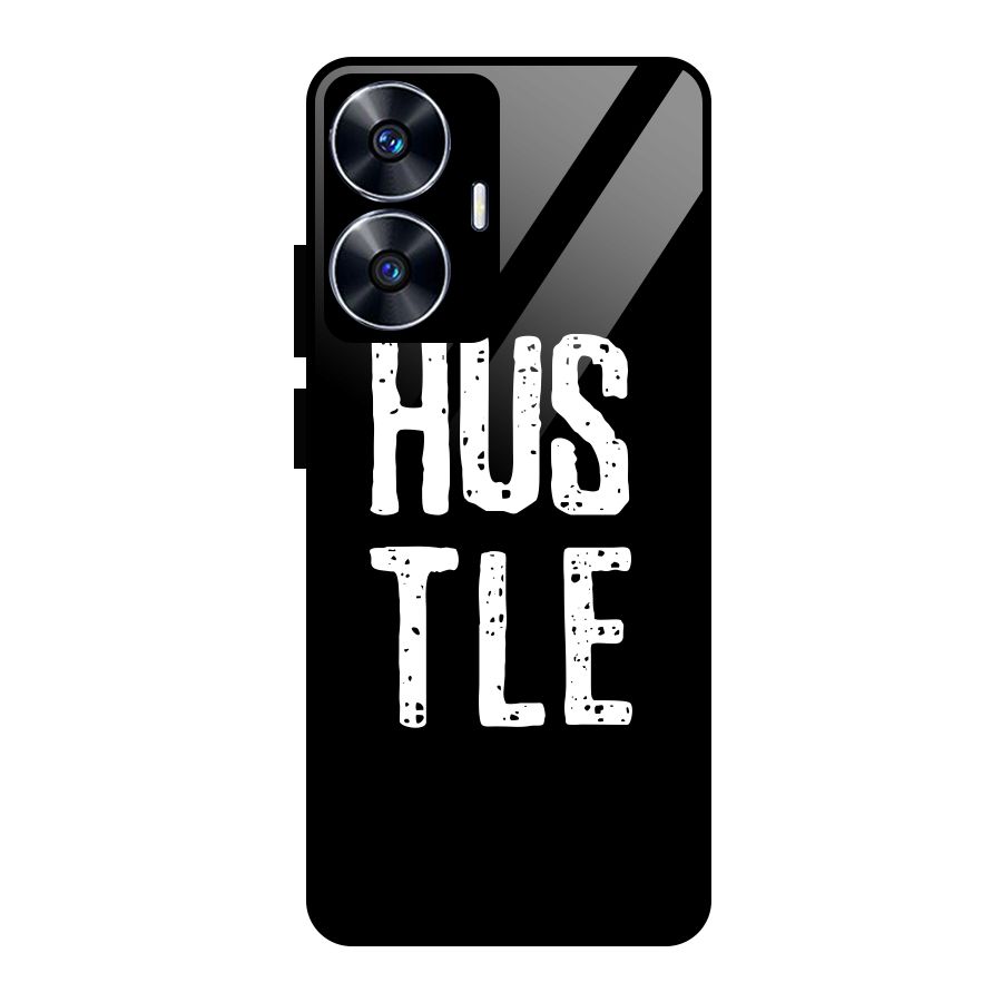 Hustle Glass Back Case for realme C55